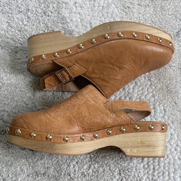 NOT FOR SALE Kelsi Dagger Warehouse Slingback Wooden Clog - Picture 6 of 11